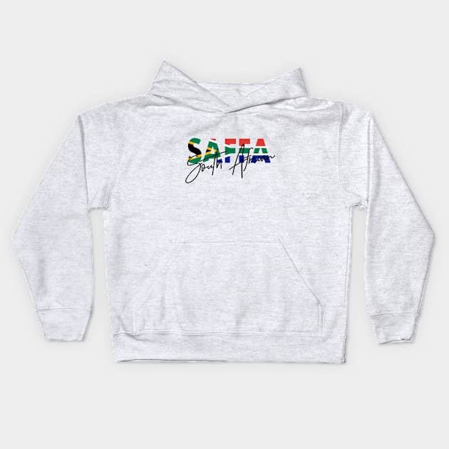 Saffa South African Kids Hoodie by KindlyHarlot